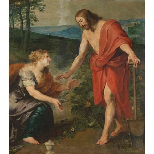 TOP ART painting # Netherlands Holland Rijksmuseum art the meeting of Christ and Mary Magdalene print art painting on canvas