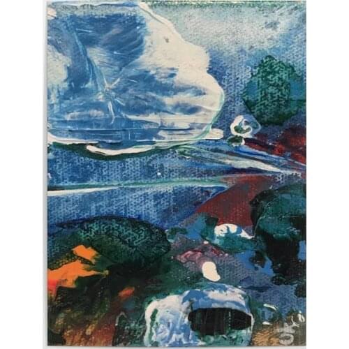 Home Decoration Mini World Hd Print Pictures Wall Art Modular Environmental Blues Poster Canvas Painting For Living Room Frame