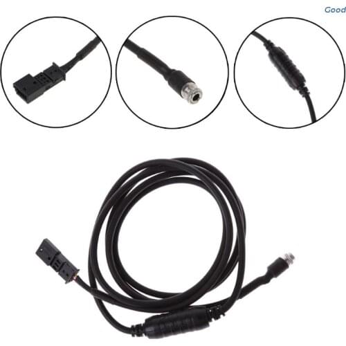 AUX Input Adapter Female 3 pin Cable for bmw E39 E53 E46 X5 BM54 16:9