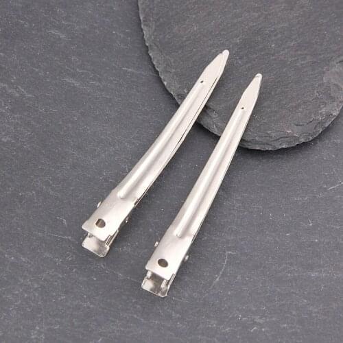 High Quality Various Types Blank Thickening Duck Hair Clips Cameo Settings Hairpins Combs for Jewelry Accessories Making DIY