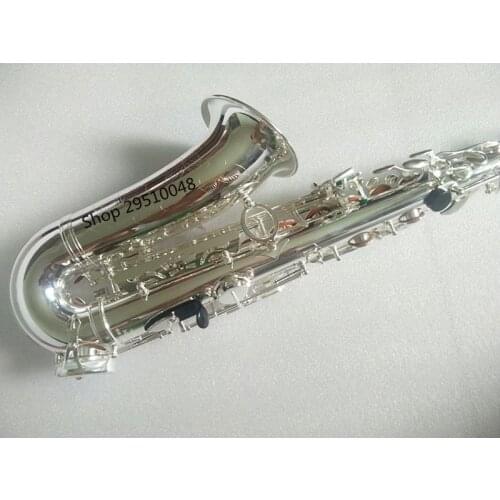High grade saxophone Alto Silver plated saxophone yas875 yas82Z yas62 Model Professional instrument Saxophone and Hard box