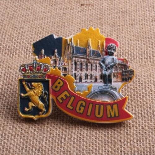 YC1603 factory directly sell belgium refrigerator magnets