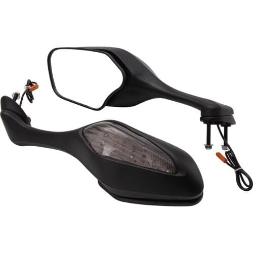 2PCS Rearview Mirror Motorcycle Turn Signals Led Light Moto Side Rear View Mirrors For Hoda Cbr1000rr 2008 To 2012 Cbr 1000rr