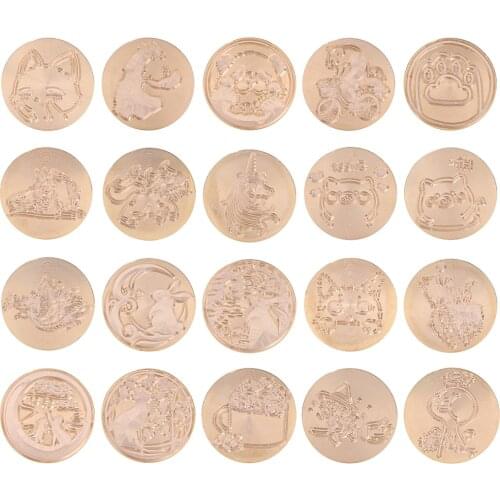 Animal Sealing Wax Stamp Retro Replace Copper Head Envelope Decor Craft Tools Wedding Invitation Card Decorative Stamp