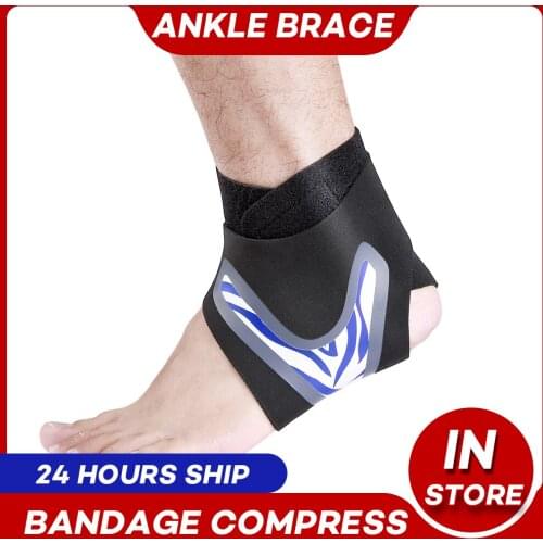 1PC Ankle Brace Support Adjustment Protection Foot Protect Bandage Sprain Prevention Sport Fitness Weightlifting
