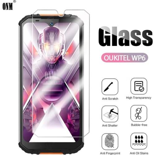 10Pcs Tempered Glass For Oukitel WP6 WP5 WP2 WP1 Screen Protector Oukitel WP6 WP5 WP2 WP1 Protective Glass Film