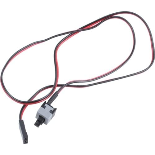20.5" Long Power Button Switch Cable for PC Switches Reset Computer