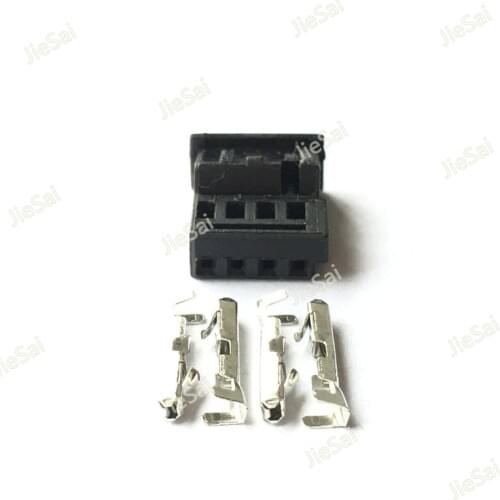 4 Pin Car Atmosphere Lamp Plug Female Automotive Connector For Car Recorder VW BMW 968813-1 0-1452576-1