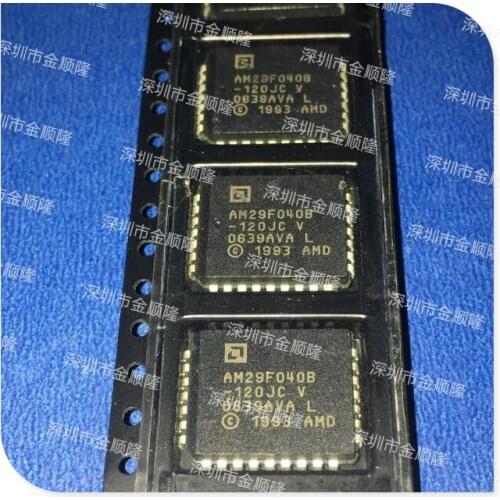 5pieces AM29F040B 120JC 512 K x 8-Bit flash
