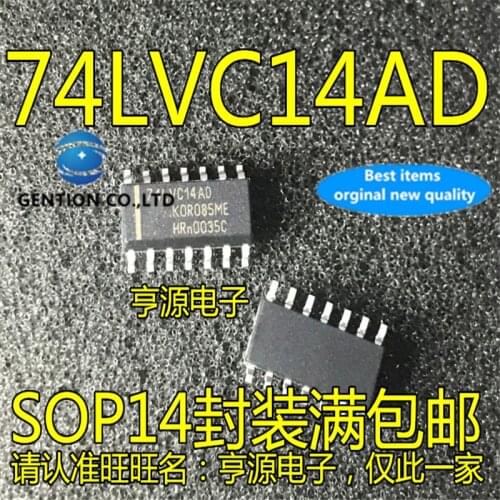 50Pcs 74LVC14 74LVC14AD SN74LVC14AD SOP3.9MM in stock 100% new and original