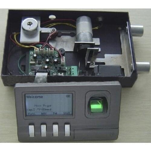 Free Shipping Fingerprint Lock for Safe Box Easy Installation Electronic Drawer Lock Fingerprint Pistol Safe Box