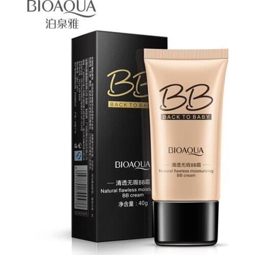 BIOAQUA Face Whitening and Brighten BB Cream CC Cream Perfect Cover Pore Contour Makeup Cream Base Liquid Foundation Cosmetics