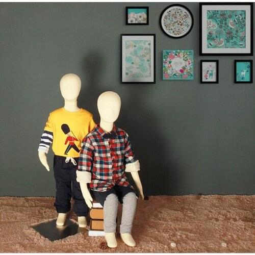 9-12years baby toroso child body Mannequins body display with Circular iron base fabric 1pc flexible textiles cloth,C408