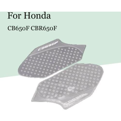 For Honda CB650F CBR650F 2014 2015 2016 2017 Motorcycle Fuel Tank Knee Non-Slip Heatproof Side Stickers Fishbone Stickers