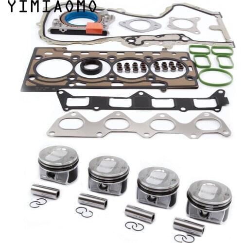 EA111 Engine Rebuild Overhaul Repair Set 19MM Piston Gasket Seals For VW Golf Jetta CC Tiguan Eos AUDI A1 1.4 TSI CAVD CNWA CTHA