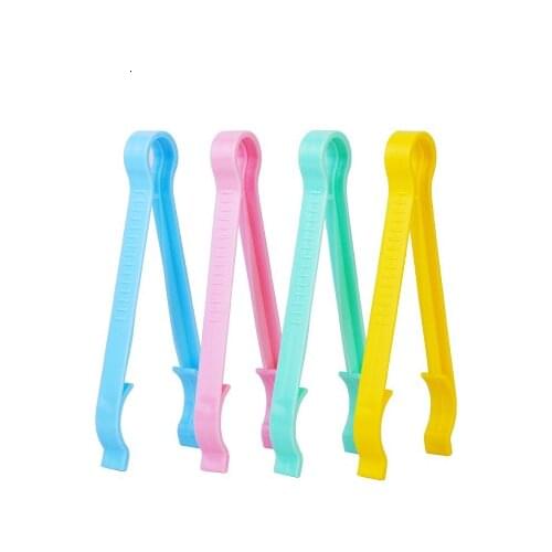 Anti Slip Sterilized Baby Milk Bottles Forceps Clip Resistant Sterilising Plastic Tongs For Water Bottles Clamp Skid Bottle