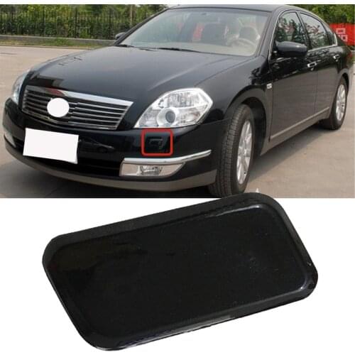 Roavia For Nissan Teana J31 2006 2007 Front Bumper headlight washer spray nozzle cover headlamp washer jet cap no color