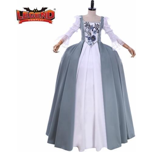 Outlander Claire wedding Dress outlander cosplay costume dress colonial period ball gown dress custom made