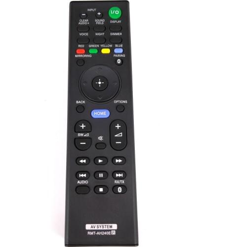 Replace Remote control RMT-AH240E for Sony SA-CT390 SA-WCT390 RMT-AH240U Soundbar System Fernbedienung