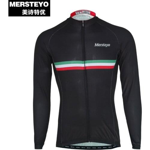 MERSTEYO 2016 Outdoor Sport Cycling Jersey Ropa Ciclismo Long Sleeve Bike Bicycle Clothes Autumn Cycling Clothing Bike Jersey