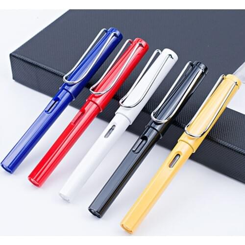 1PCS Cute New Student Orthodontic Posture Fountain Pen Plastic Color Pens Office School Supplies Stationery