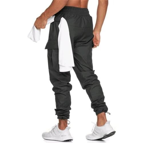 2021 Summer Quick dry breathable Men Running Pants climbing basketball Training Trousers Jogging Fitness Gym Workout Sport Pants