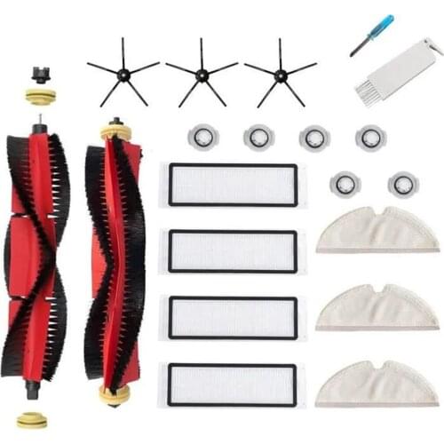 1 Set Automatic Foolr Sweeper Vacuum Cleaner Parts Set for rock S6 S5 S60 S65 S5 E35