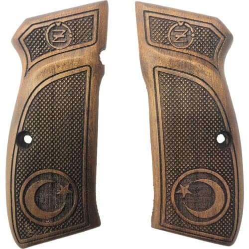 CZ75 Compatible the Moon the stars Laser Cut Wooden Grip