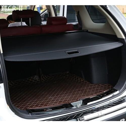 For Mitsubishi Outlander 2013-2021 Car Styling Accessories Cover Curtain Trunk Partition Partition Curtain Partition Rear Racks