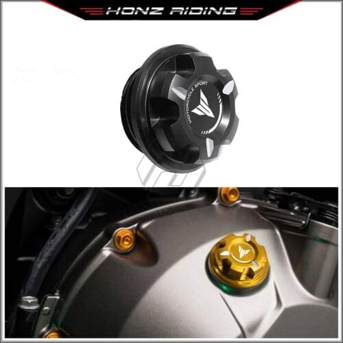 For Yamaha MT-03 MT-25 MT-07 TRACER MT-10 Motorcycle Engine Oil Cap Bolt Screw Filler Cover