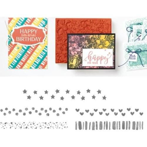BACKGROUNDS Metal Cutting Dies And Stamps Dies New for Scrapbooking Cards Making Embossing Stencil DieCut Template Crafts