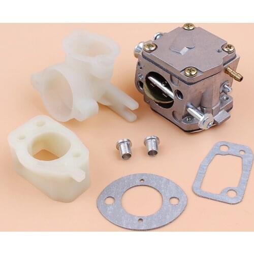 Carburetor Space Intake Spacer Kit For HUSQVARNA 268 268XP 272 272XP 266 61 Tillotson HS-254B Chainsaw