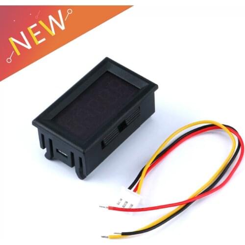 0.36" Mini Digits Voltmeter 0-30V DC Voltage 3wires 5bit Panel Meter Red LED Electric Voltage Tester Gauge