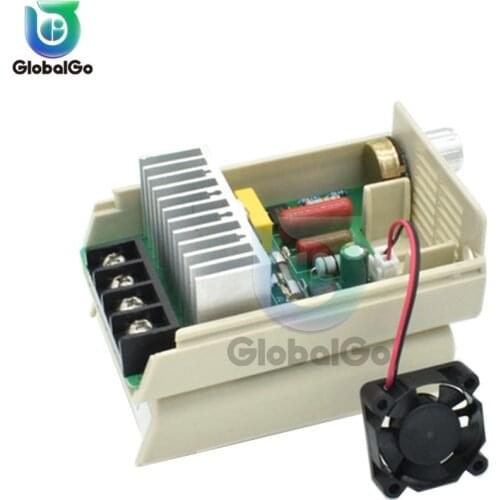 AC 220V 4000W Voltage Regulator Dimming LED Dimmer Motor Speed Controller Thermostat Dimer 220 V Power Supply