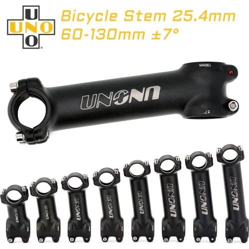 UNO Road Bike Stem 7degree Bicycle Stem 25.4mm Aluminum bmx Stem Bike Handlebar Stem Bike Parts mtb Stem Bicycle Accessories