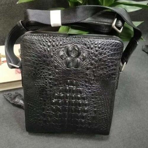 Xinepiju new arrival men bag crocodile leather men bag single shoulder bag crocodile bag