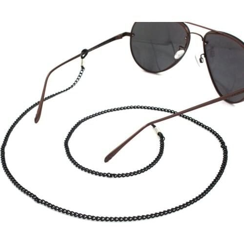 1pcs 70cm Sunglasses Lanyard Strap Necklace Metal Eyeglass Glasses Chain Cord For Reading Glasses 3 Colors