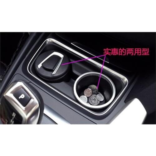 1PC Portable Auto Car Truck LED Smokeless Ashtray For ford mondeo mk4 mazda 3 audi a4 b9 ford focus 2019 golf mk5 hyundai i30