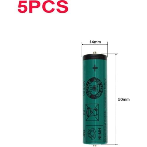 5PCS HR-AAUV W809 Electric Shaver Battery 150S-1 320S-4 380S-4 390CC-4 350CC-4 330 for Braun Series 1.2V Ni-MH Battery for FDK