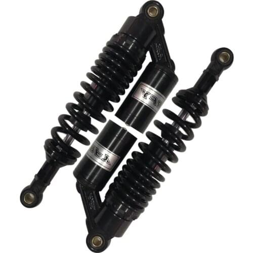 8MM SPRING 305MM 320MM 350MMAIR/NITROGEN MOTORCYCLE SHOCK ABSORBERS FOR Honda/Yamaha/Suzuki/Kawasaki/Dirt bikes/ ATV BLACK