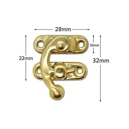A03 Hardware accessories lock box trumpet horn furniture accessories gift box buckle hasps