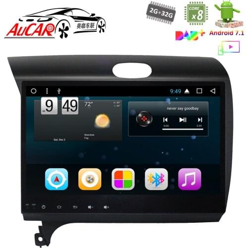 Android 7.1 9" Touch Screen GPS Navigation system for KIA K3 Forte 2013 - 2016 HD 1024*600 Bluetooth GPS Radio WIFI Stereo AUX