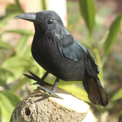 Halloween Flying Bird Prop Decoration Exquisite Realistic Flexible Lightweight Used Outdoors In The Porch Area Or Yard Decor