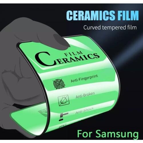 Ceramic Film For Samsung A31 A30 A20S A20E A202F A10E A202K A10S A01 A11 A21S A31 Plus Full Cover Protective Glass 9D Protector
