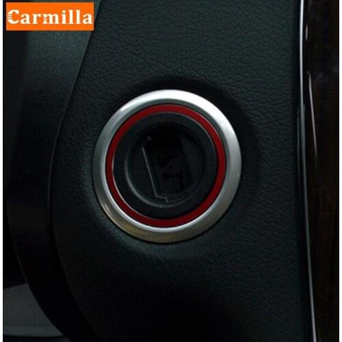 Stainless Steel Engine Start Car Ignition Switch Cover Ring For Mercede s Benz A B C GLK ML GL CLA GLA CLS AMG Series