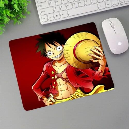 One Piece Mouse Pads Desk Pad Gamer Accessories Table Mat Anime Carpet Mousepad Computer Gaming Room Company Mats for Pc Rug Diy