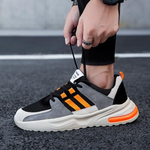 Men Sneakers 2021 Casual Mens Shoes Breathable Trainers Fashions Mesh Man Sneaker Basket Tenis Hombre Unisex Shoe Big Size 39-44