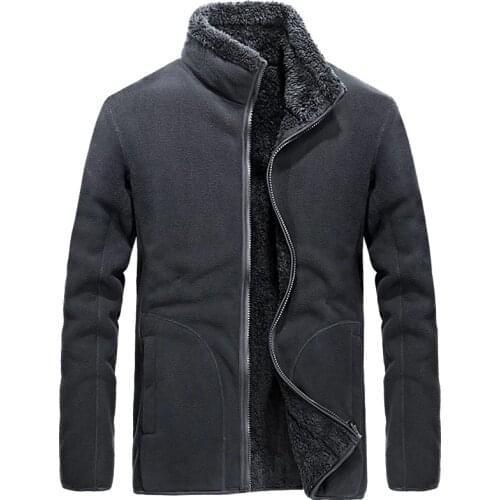 5XL Plus Velvet Outdoor Sport Climbing Fishing Riding Hiking Windproof Thermal Fleece Jacket Men Women Winter Thicken Warm Coat