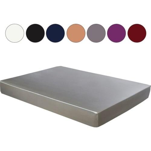 Summer Bed Sheets Soft Elastic Fitted Sheet For Bed Multicolor Bed Cover Cool Bed Sheet With Elastic Bands Home Mattress Cover