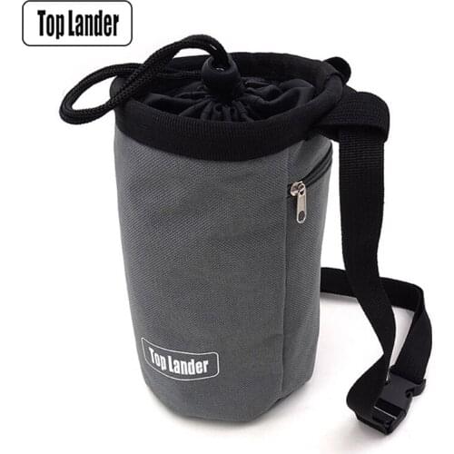 Magnesia Sack Rock Climbing Chalk Waterproof Bag Pocket for Weight Lifting Outdoor Bouldering Magnesia Pouch Climbing Equipment